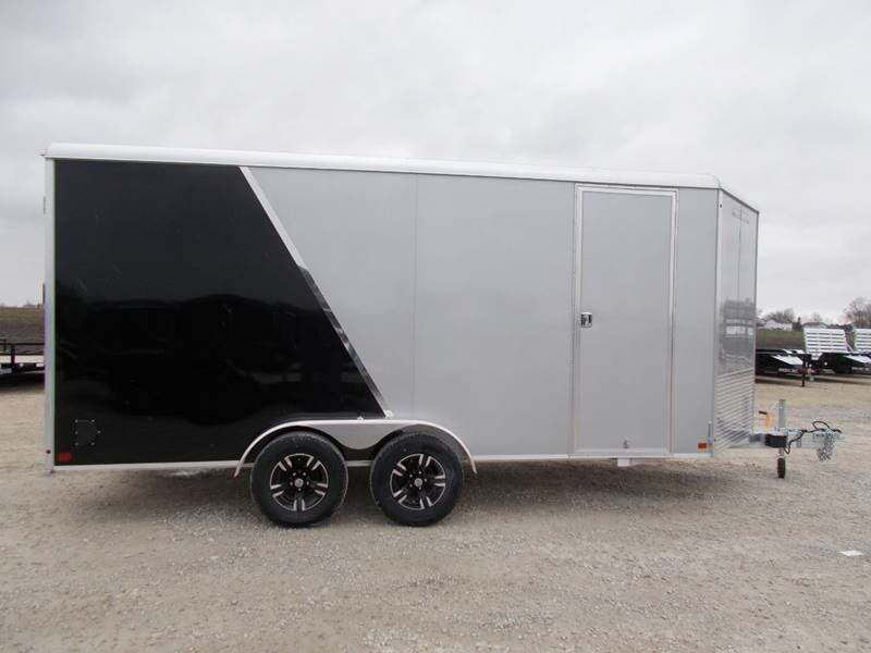 2021 Aluma 7X16 Enclosed Aluminum Trailer