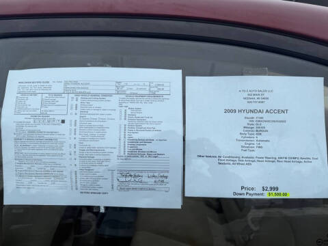 2009 Hyundai Accent GLS