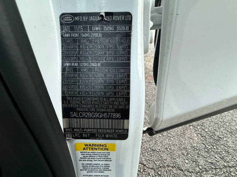 2016 Land Rover Discovery Sport HSE