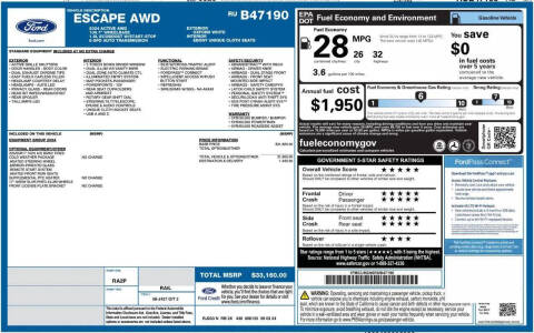 2024 Ford Escape Active