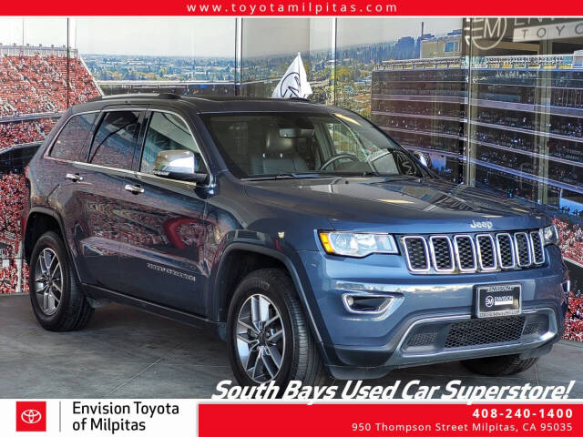 2020 Jeep Grand Cherokee for sale at Envision Toyota of Milpitas in Milpitas, CA