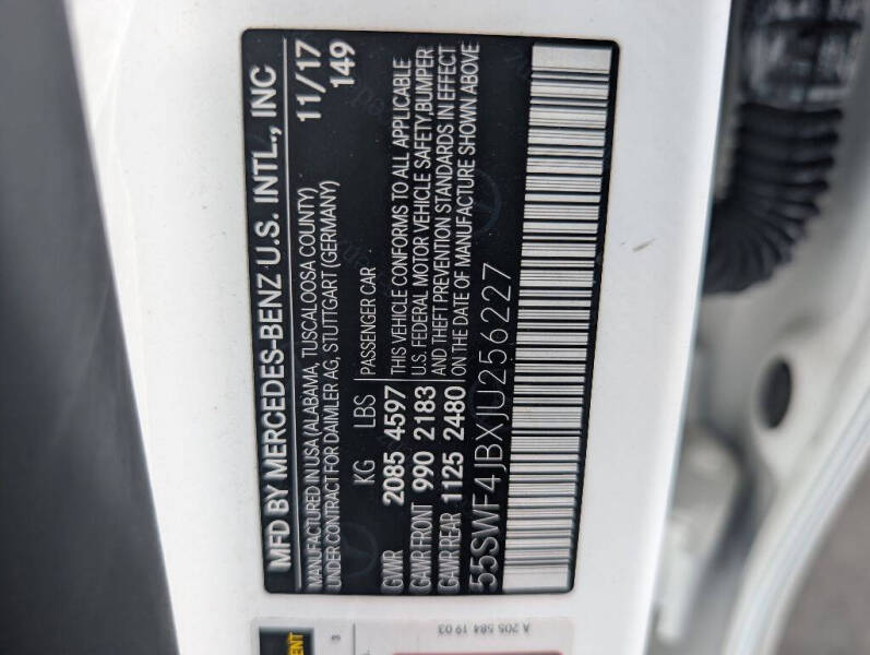 2018 Mercedes-Benz C-Class C 300