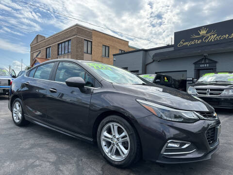 2016 Chevrolet Cruze for sale at Empire Motors in Louisville KY