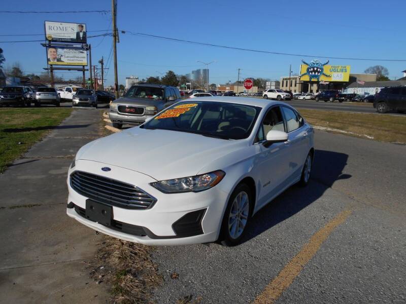 2019 Ford Fusion Hybrid for sale at Express Auto Sales in Metairie LA