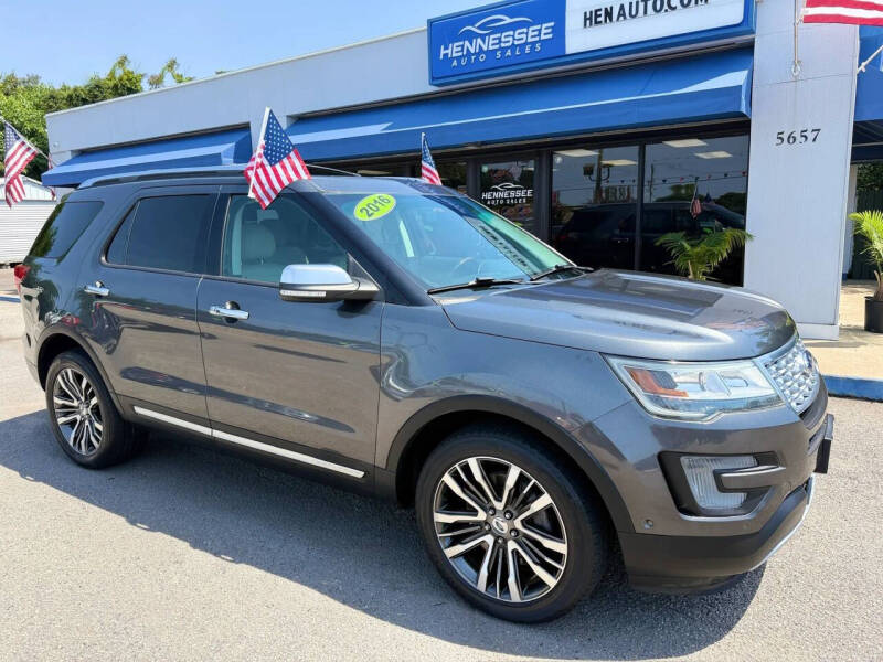 2016 Ford Explorer Platinum