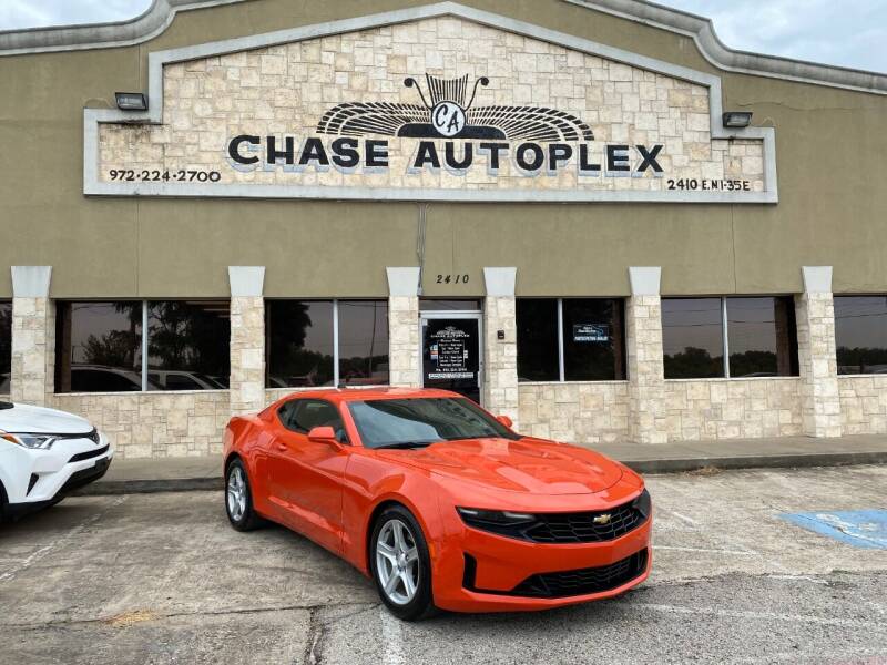 2019 Chevrolet Camaro for sale at CHASE AUTOPLEX in Lancaster TX
