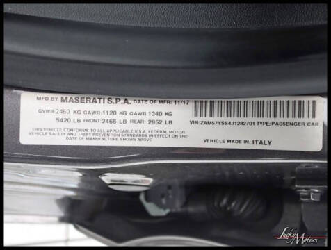 2018 Maserati Ghibli S GranSport