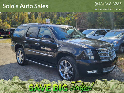 2007 Cadillac Escalade for sale at Solo's Auto Sales in Timmonsville SC