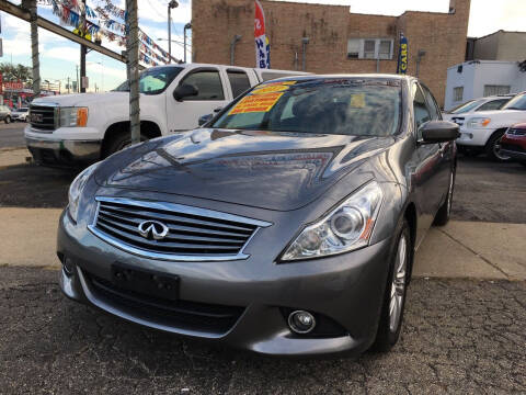 2012 Infiniti G25 Sedan for sale at Jeff Auto Sales INC in Chicago IL