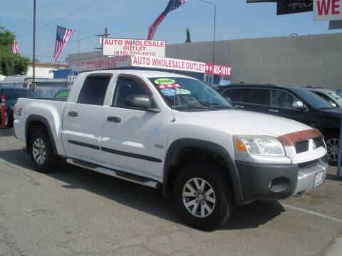 2006 Mitsubishi Raider for sale at AUTO WHOLESALE OUTLET in North Hollywood CA
