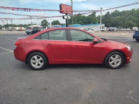 2012 Chevrolet Cruze for sale at Kenny's Auto Sales Inc. in Lowell NC