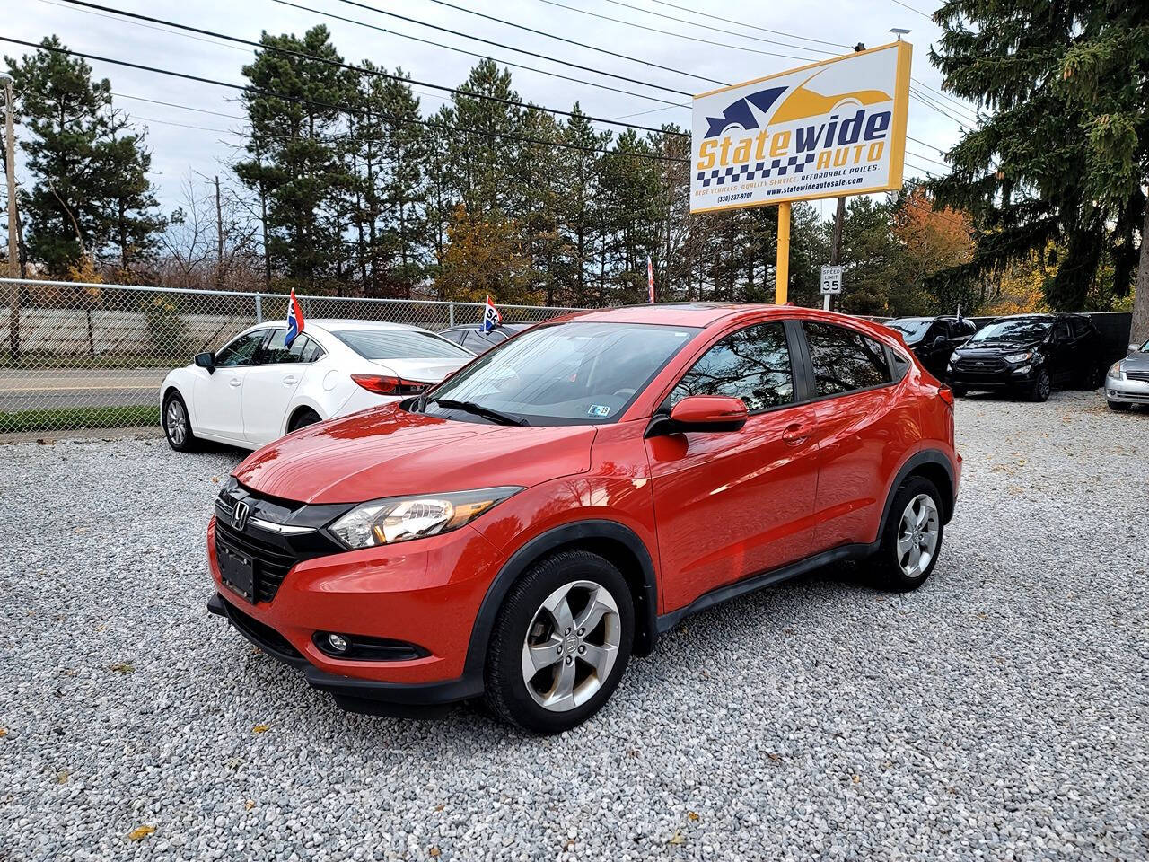 2016 Honda HR-V for sale at Statewide Auto LLC in Akron, OH