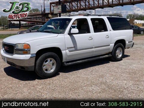 2002 GMC Yukon XL for sale at J & B Motors in Wood River NE