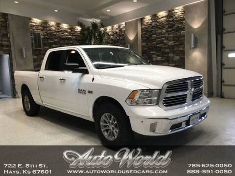 2017 RAM 1500 for sale at Auto World Used Cars in Hays KS