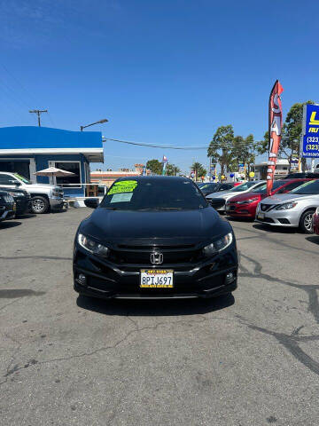 2020 Honda Civic for sale at Lucas Auto Center 2 in South Gate CA