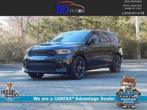 2022 Dodge Durango for sale at Zed Motors in Raleigh NC