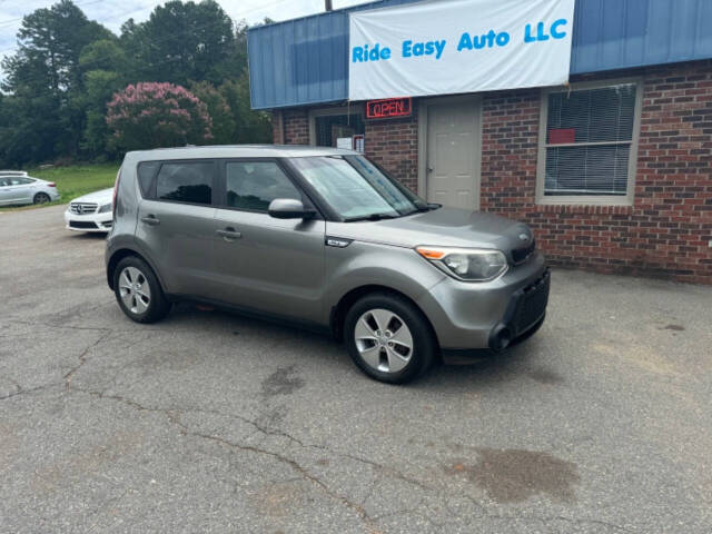 2015 Kia Soul for sale at Ride Easy Auto LLC in China Grove, NC