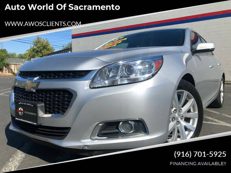 2015 Chevrolet Malibu for sale at Auto World of Sacramento in Sacramento CA