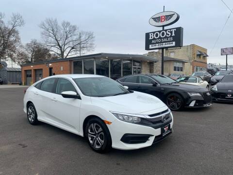 2017 Honda Civic for sale at BOOST AUTO SALES in Saint Louis MO