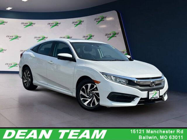 2016 Honda Civic for sale at St. Louis Auto Finance in Saint Louis MO