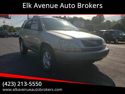 2002 Lexus RX 300 for sale at Elk Avenue Auto Brokers in Elizabethton TN