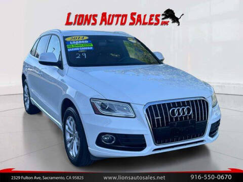 2014 Audi Q5 for sale at LIONS AUTO SALES in Sacramento CA