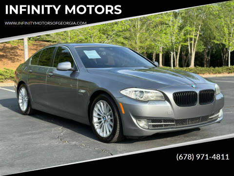 2012 BMW 5 Series for sale at INFINITY MOTORS in Gainesville GA
