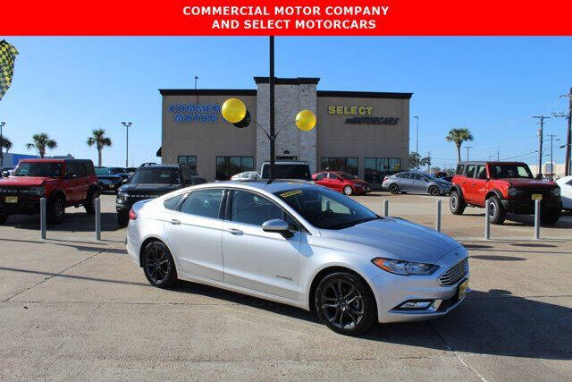 2018 Ford Fusion Hybrid for sale at Commercial Motor Company in Aransas Pass TX