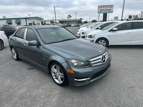 2012 Mercedes-Benz C-Class for sale at Jamrock Auto Sales of Panama City in Panama City FL