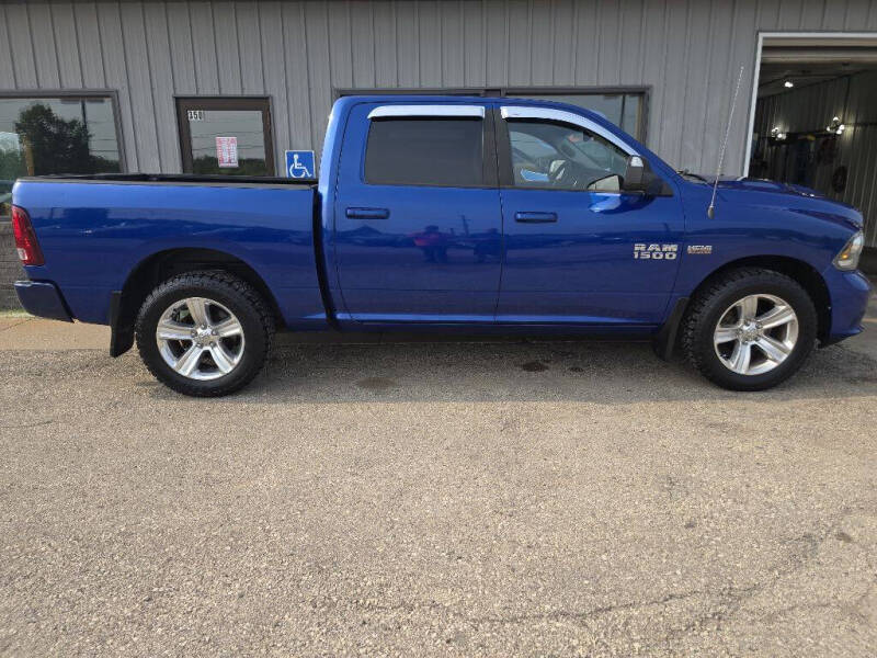 Used 2014 RAM Ram 1500 Pickup Sport with VIN 1C6RR7MT0ES288101 for sale in La Crescent, Minnesota