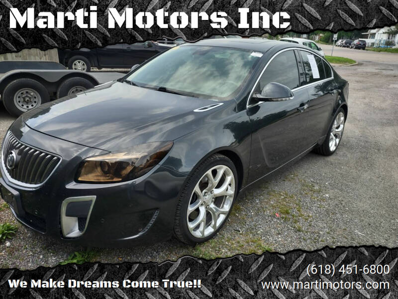 2012 Buick Regal for sale at Marti Motors Inc in Madison IL