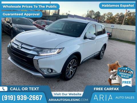 2018 Mitsubishi Outlander for sale at ARIA AUTO SALES INC in Raleigh NC