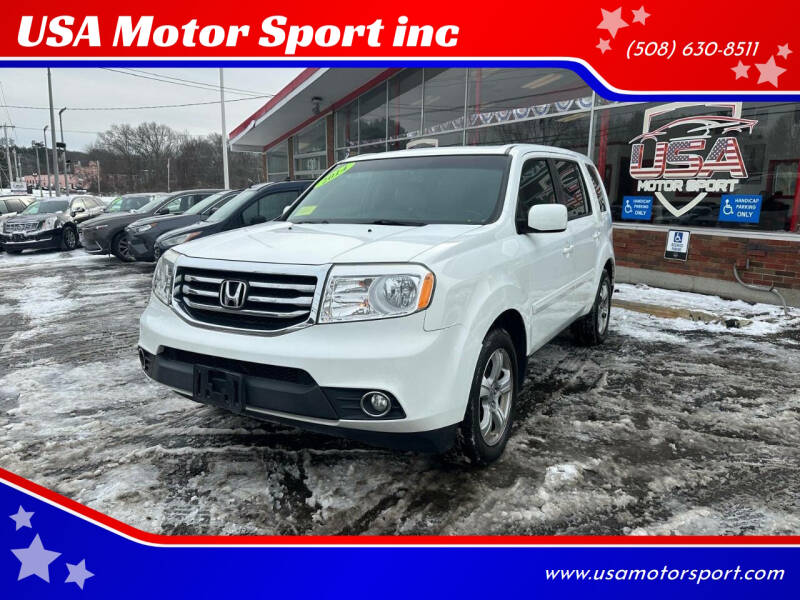 2014 Honda Pilot for sale at USA Motor Sport inc in Marlborough MA