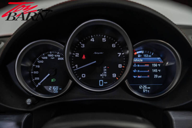 2023 Porsche 718 Boxster Spyder