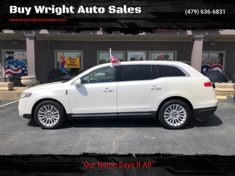2012 Lincoln MKT for sale at Buy Wright Auto Sales in Rogers AR