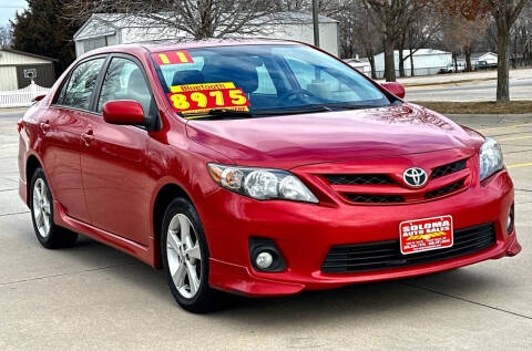 2011 Toyota Corolla for sale at SOLOMA AUTO SALES in Grand Island NE