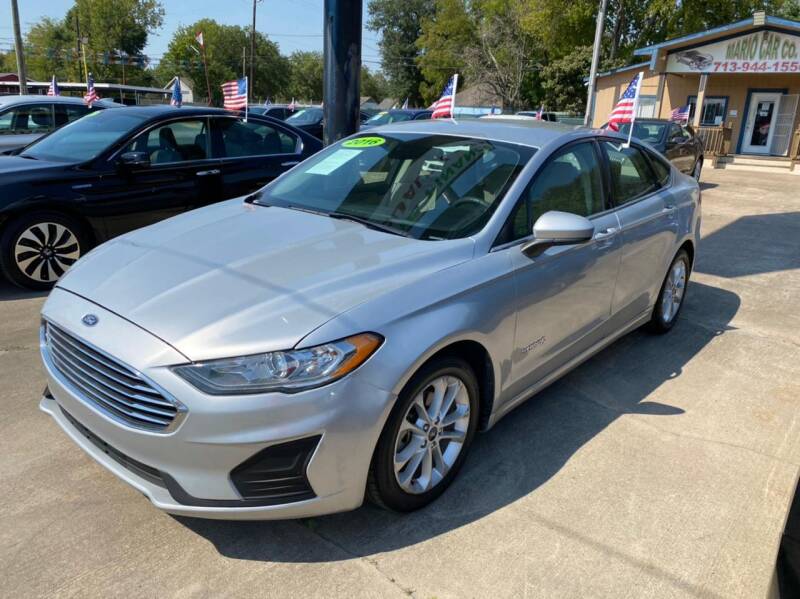 2019 Ford Fusion Hybrid for sale at Mario Car Co in South Houston TX