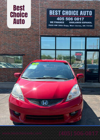 2009 Honda Fit for sale at Best Choice Auto in Warr Acres OK