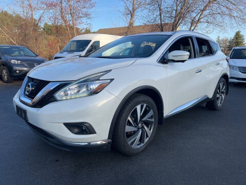2015 Nissan Murano for sale at RT28 Motors in North Reading MA