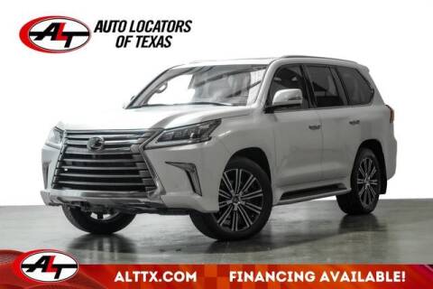 2019 Lexus LX 570 for sale at AUTO LOCATORS OF TEXAS in Plano TX