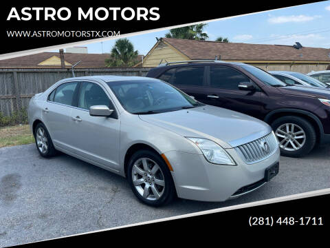 2010 Mercury Milan for sale at ASTRO MOTORS in Houston TX