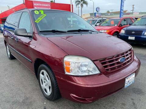 2007 Ford Freestar for sale at North County Auto in Oceanside CA