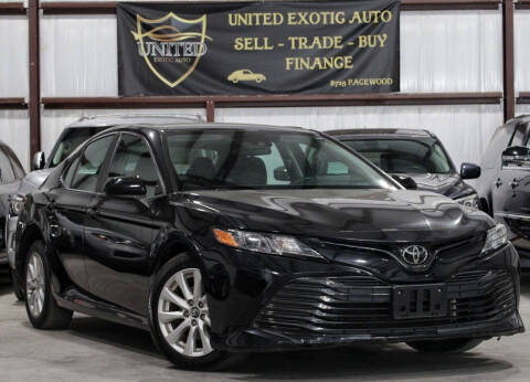 2020 Toyota Camry for sale at United Exotic Auto in Houston TX