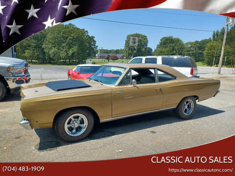 1968 Plymouth Roadrunner for sale at Classic Auto Sales in Maiden NC