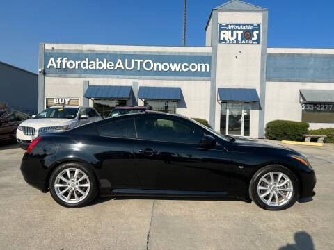 2014 Infiniti Q60 Coupe for sale at Affordable Autos in Houma LA
