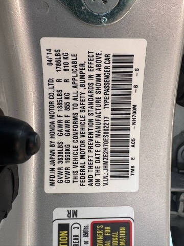 2014 Honda Insight EX w/Navi