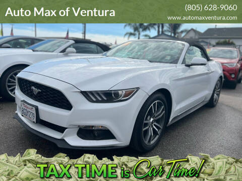 2017 Ford Mustang for sale at Auto Max of Ventura in Ventura CA