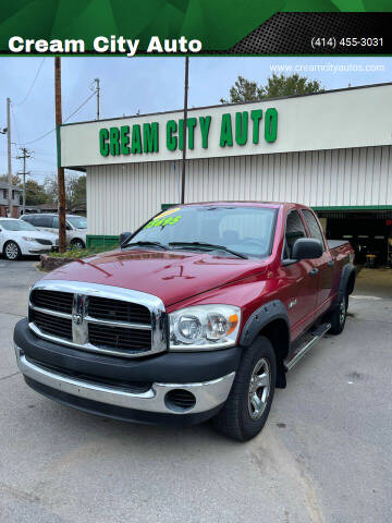 2008 Dodge Ram Pickup 1500 for sale at Cream City Auto in Milwaukee WI