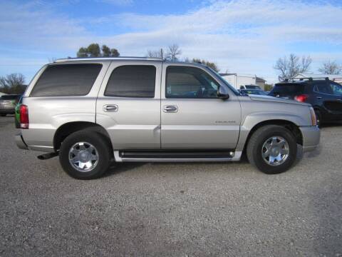 2004 Cadillac Escalade for sale at BRETT SPAULDING SALES in Onawa IA