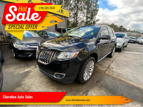 2012 Lincoln MKX for sale at Cherokee Auto Sales in Acworth GA